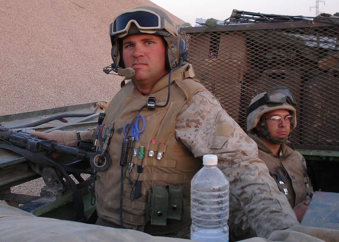 Sergeant Chris Soldano’s final deployment was with 2nd Light Armored Reconnaissance Battalion in 2005.  It was there his vehicle was struck by two enemy mortars in an attack so devastating other members of his convoy initially reported him as dead, yet despite the damage to his vehicle and his body, Soldano continued to fight. Only later, did he realize the extent of his injuries. (RELEASED)