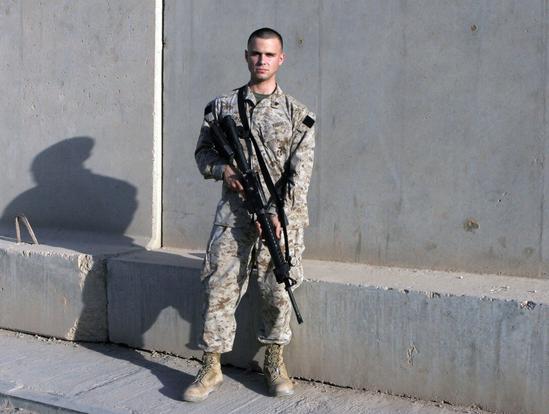 AL ASAD, Iraq - Private first class Amy E. Crego, a maintenance administrative clerk with Marine Medium Helicopter Squadron 764, put her job as an auditor with one of the largest international accountancy firms in the United States on hold to join the Marine Corps.  Crego, a Los Angeles native, enlisted in the Marine Corps reserves in November 2004.  She is a 2002 graduate of Pepperdine University in Malibu, Calif.