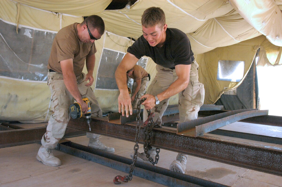 Moving tents eases with ingenuity > Air Force > Article Display