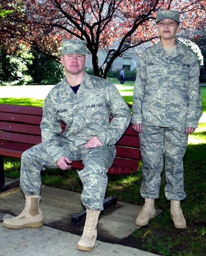 WASHINGTON -- Air Force officials released photos of the latest version of the proposed Air Force utility uniform.  Special operations and survival, evasion, resistance and escape Airmen will conduct a limited wear test of the new design at Eglin Air Force Base, Fla., Hurlburt Field, Fla., and Fairchild AFB, Wash., in June.  (U.S. Air Force photo by Tech. Sgt. David Jablonski)