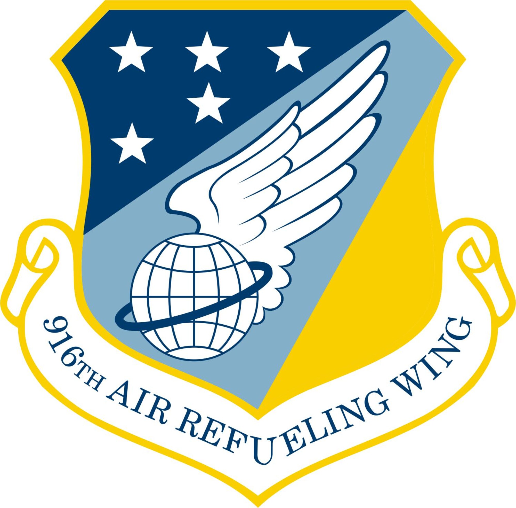 916th Air Refueling Wing unit shield