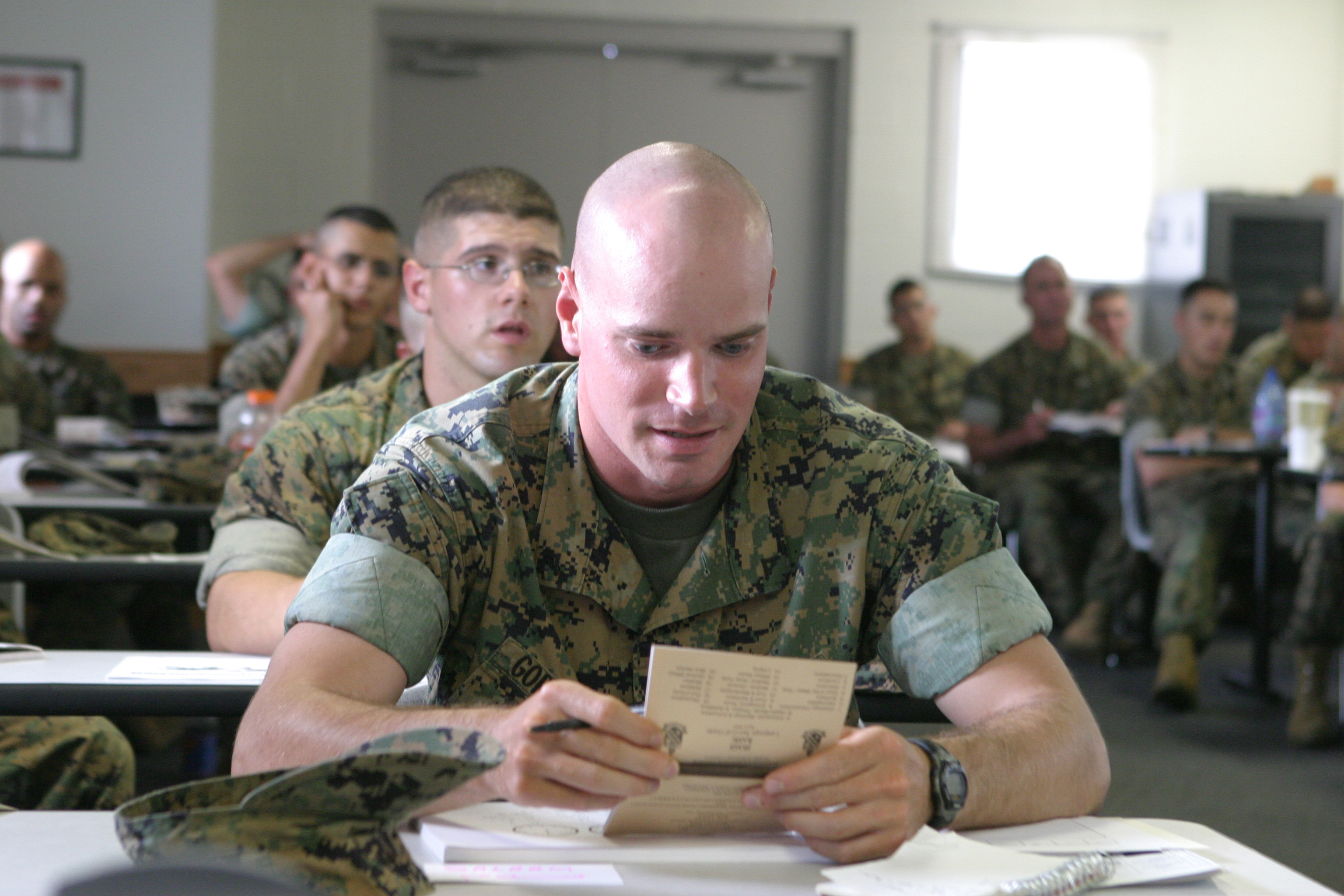 Infantry Marines trade field for classroom to learn language skills > Marine Corps Base Hawaii
