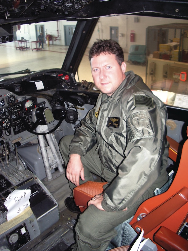 Navy Lt. John Gregory, patrol plane commander with Patrol Squadron 47, sees the protection of his military and civilian families as his top priority.