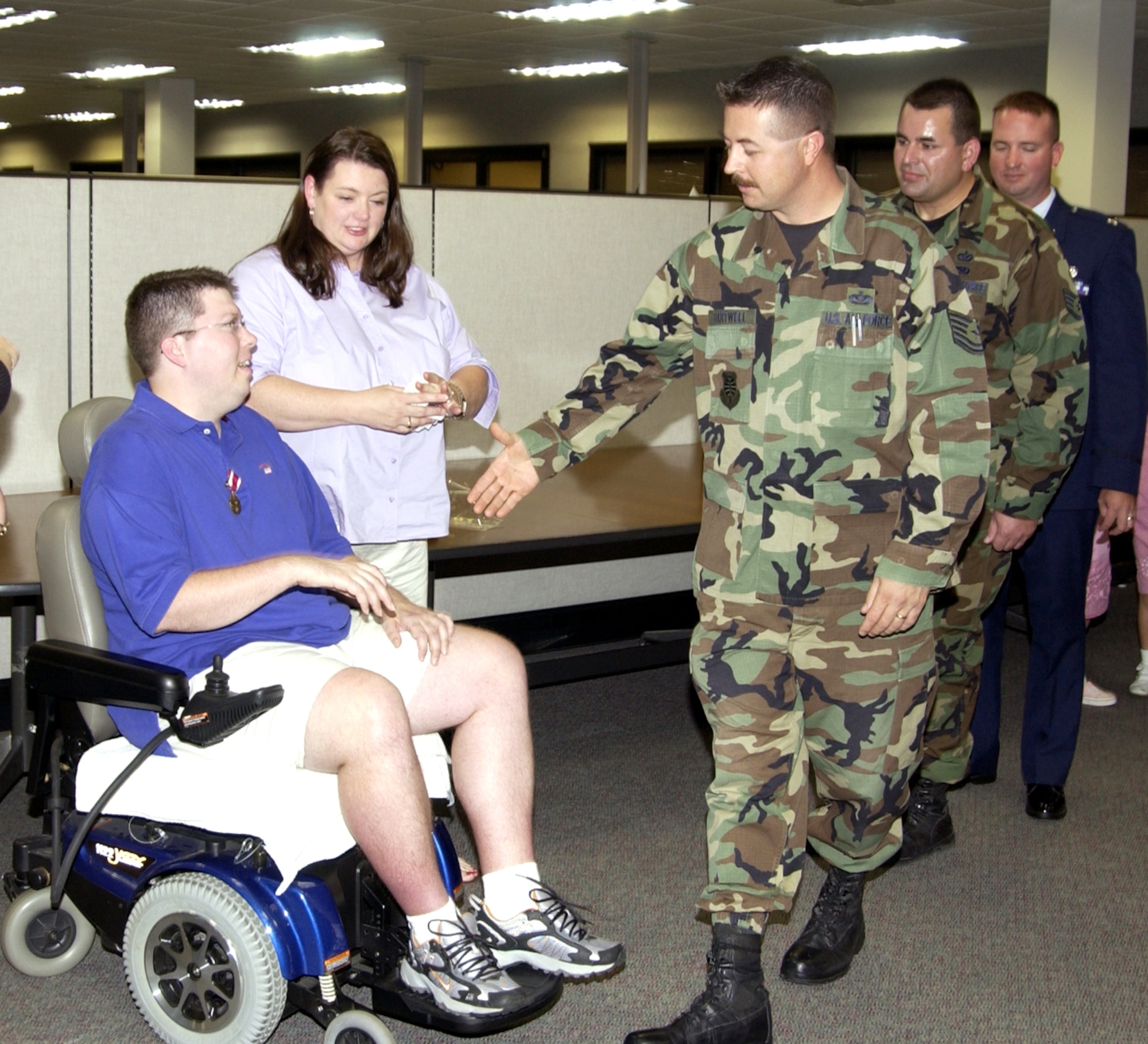 Lou Gehrig's disease forces Airman to retire > Air Force > Article Display