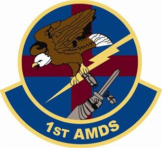 1st Aerospace Medicine Squadron shield (color) provided by 1st FW Public Affairs office.