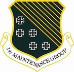 1st Maintenance Group shield (color) provided by 1st FW Public Affairs office.