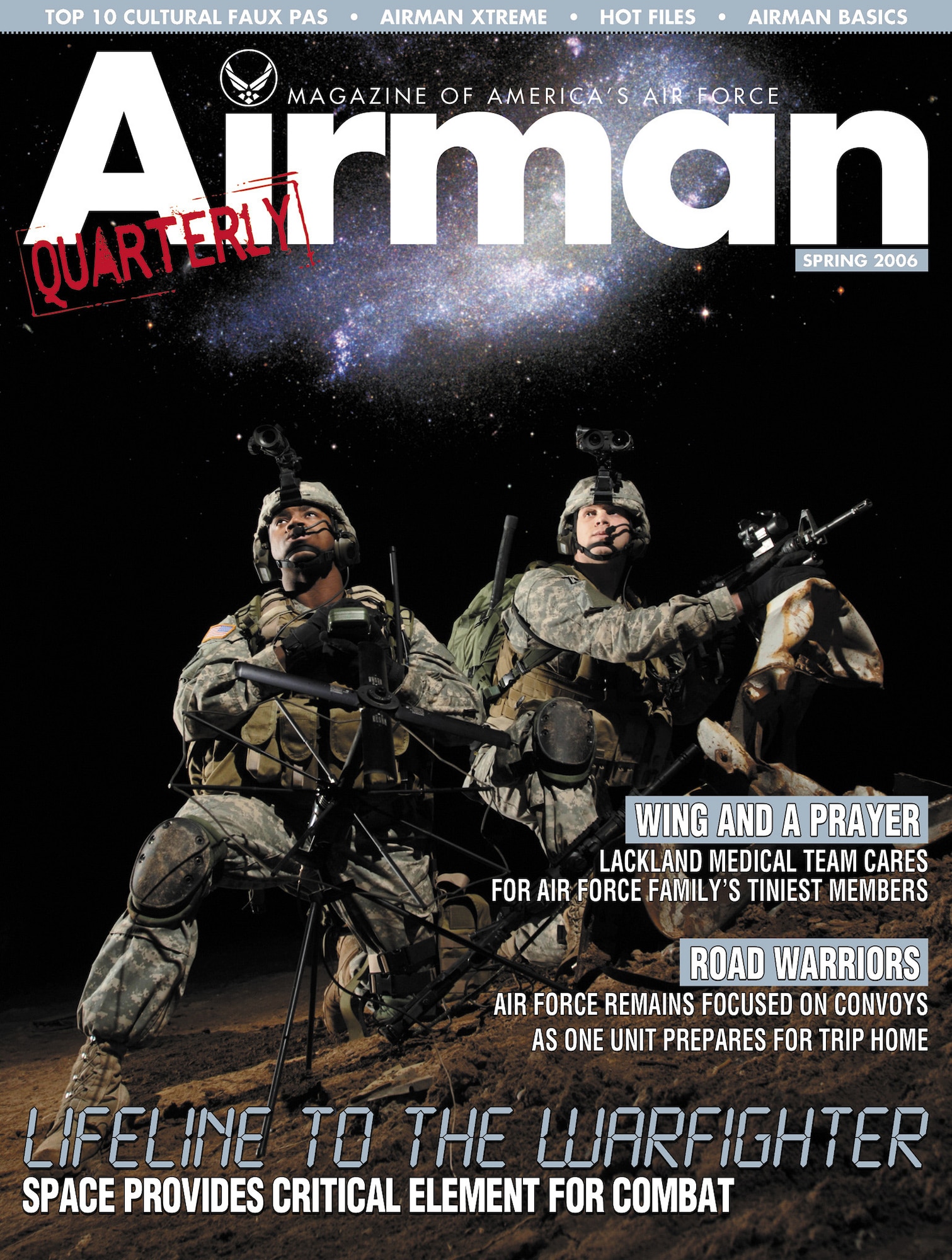 Spring 2006 quarterly issue of Airman 