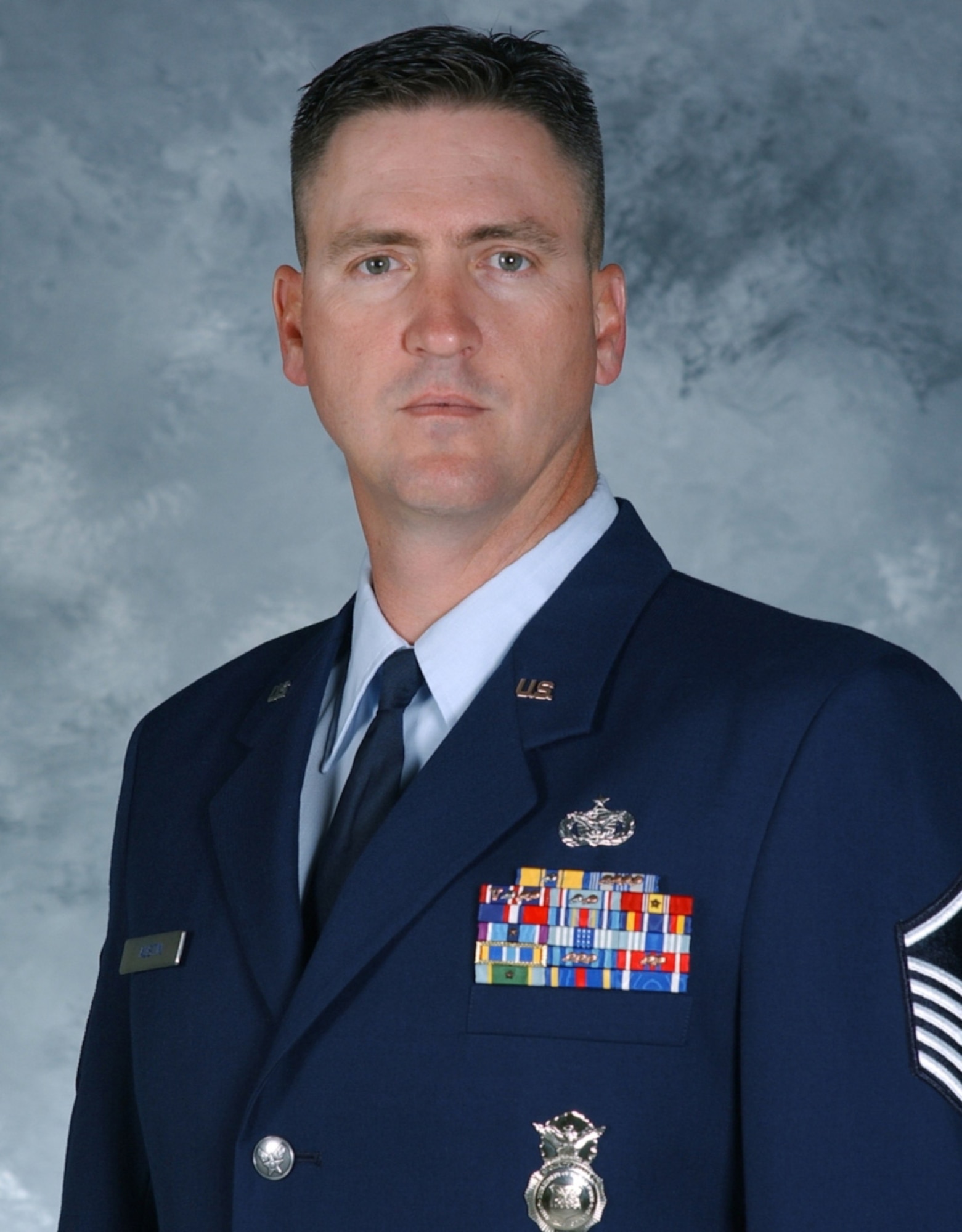 Master Sgt. Douglas B. Austin, 99th Ground Combat Training Squadron, Creech AFB, Nev., is the Outstanding senior NCO of the Year for 2005.