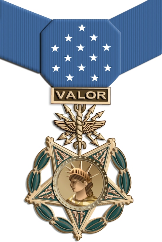 Medal of Honor.  Graphic created by Virginia Reyes of the Air Force News Agency.  The Medal of Honor is the highest award for valor in action against an enemy force which can be bestowed upon an individual serving in the Armed Services of the United States.  Although it was originally created for the Civil War, Congress made the Medal of Honor a permanent decoration in 1863.  The current Air Force Version was approved in 1965.