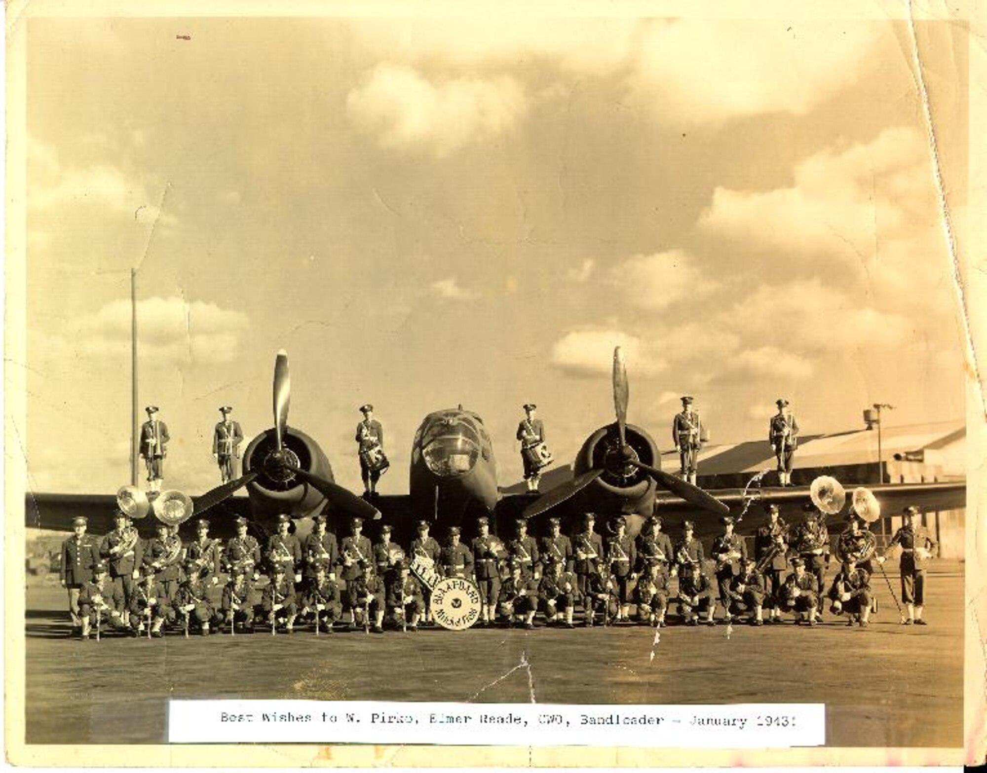 January 1943 Band Historical Photo