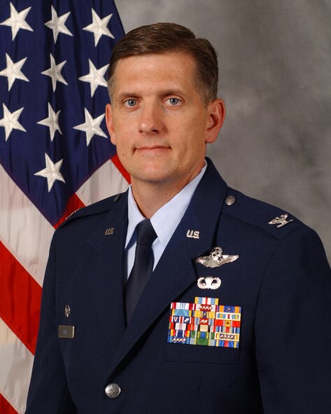 Colonel Timothy Ray, 7th Bomb Wing commander                               