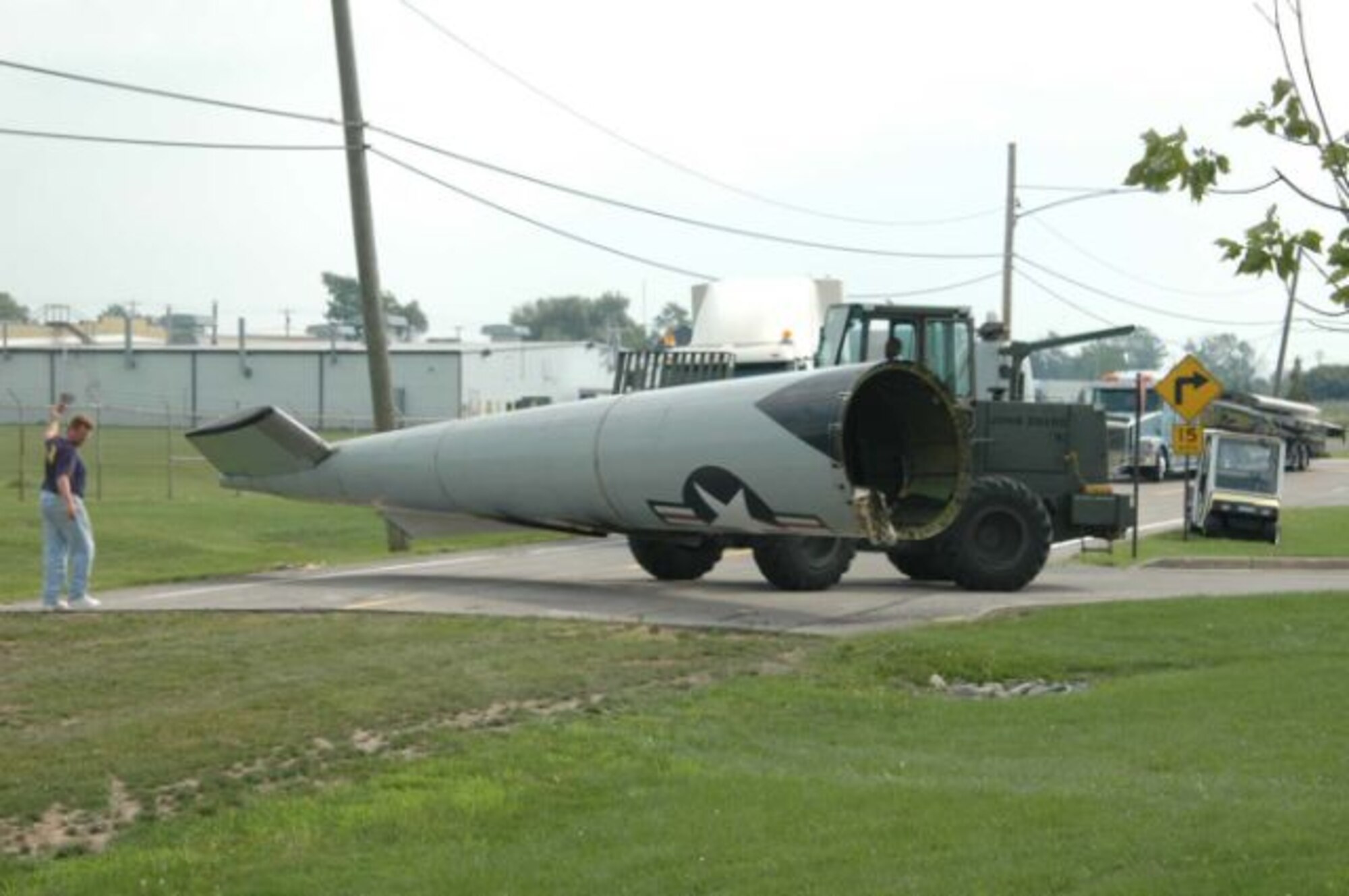Sections of a C-119 “Flying Boxcar,” have started arriving August 7 at Niagara ARS. Niagara Falls had requested a C-119 Flying Boxcar several years ago for static display. The C-119 is being brought to Niagara from the 440th AW in Milwaukee, Wisconsin. The 440th AW is one of many units included in the base closing list by BRAC. The C-119  is a memorial to the 440th crew lost flying over the Bermuda Triangle in 1965 and will be used to display the 914th aircraft history at Niagara.