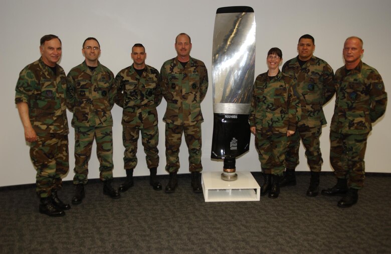 General Hobbins met with the 86th Maintenance Squadron's propeller LEAN initiative team.
