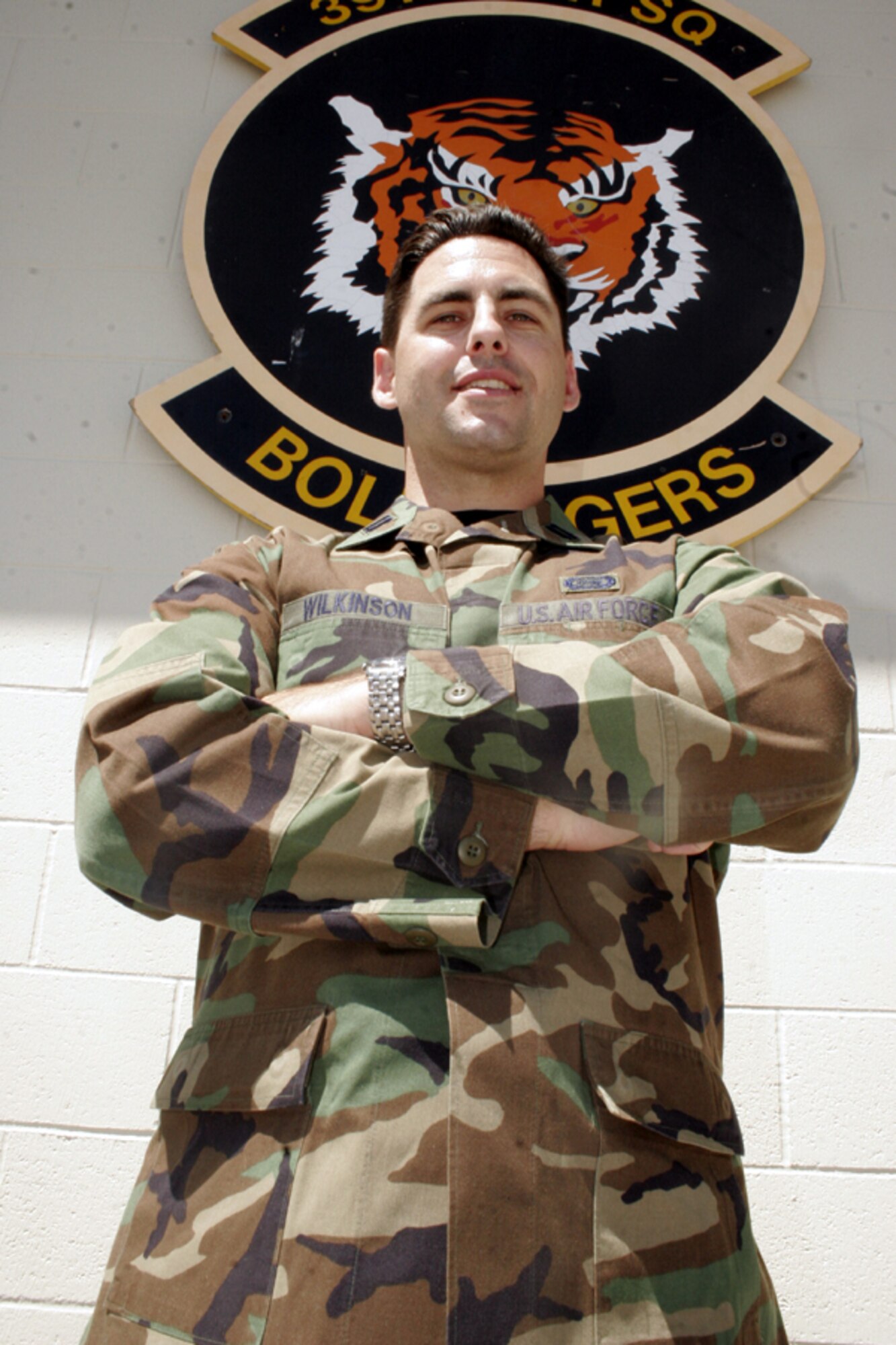 Capt. William Wilkinson (Photo by Senior Airman Brian Stives)