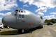 The aerial port training aide sits at Hanscom following extensive repairs performed by members of the 913th Airlift Wing. (Air Force photo by Jan Abate)
