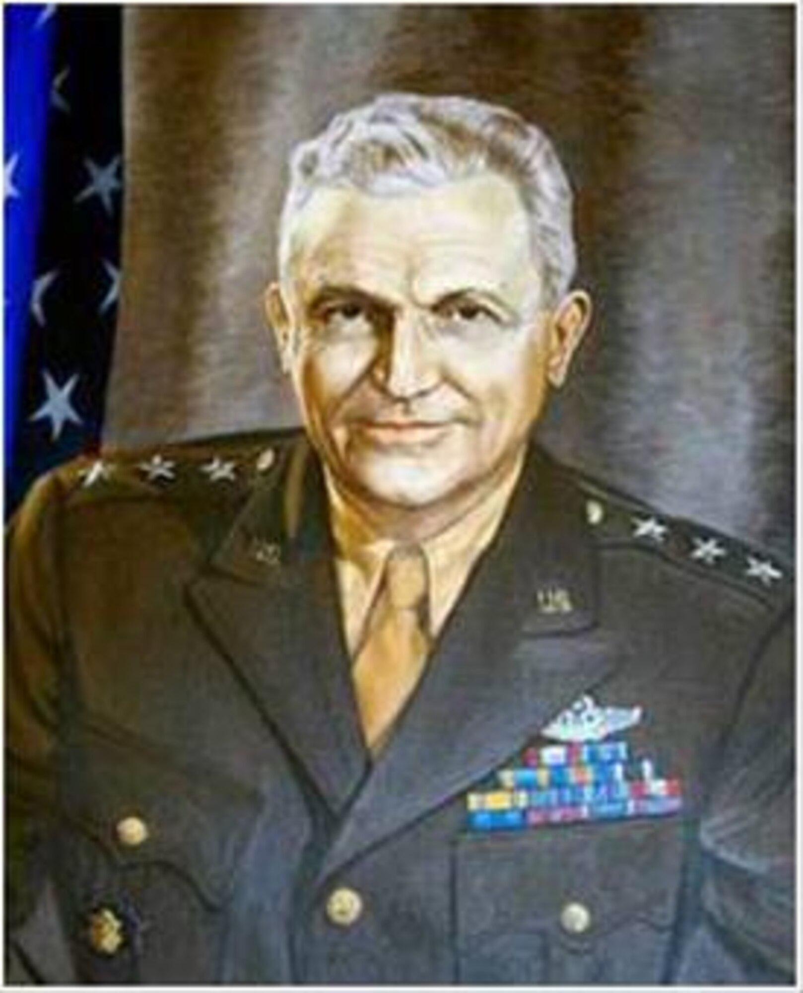 Lieutenant General Frank M. Andrews, one of the founding fathers of the U.S. Air Force, and the namesake of Andrews Air Force Base, Maryland.