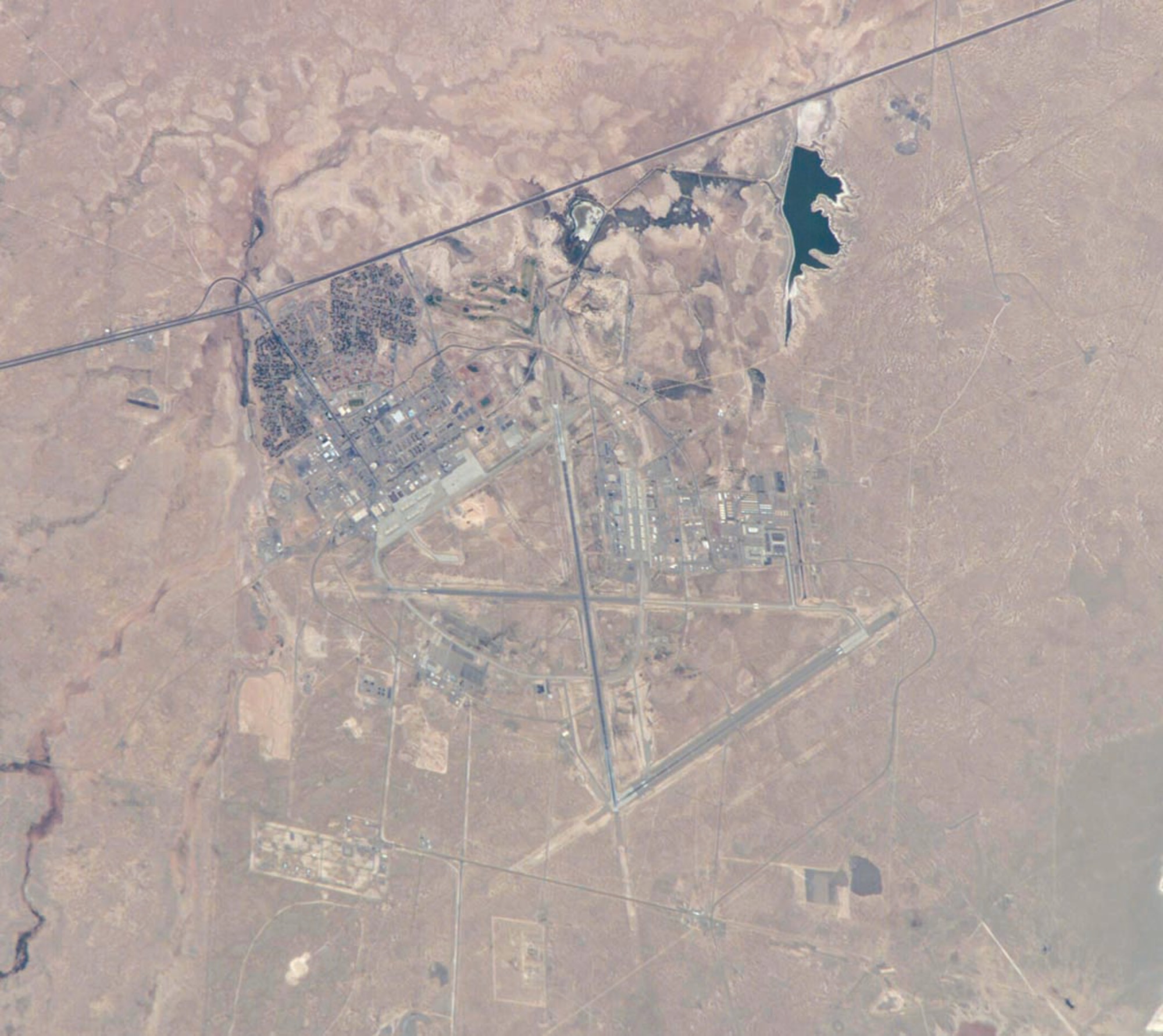 Holloman from ISS