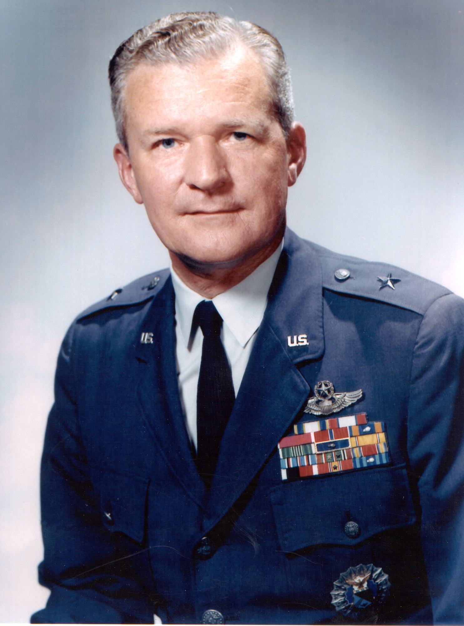 Brig. Gen. Robert F. McDermott file photo, circa 1968. (U.S. Air Force photo) 
