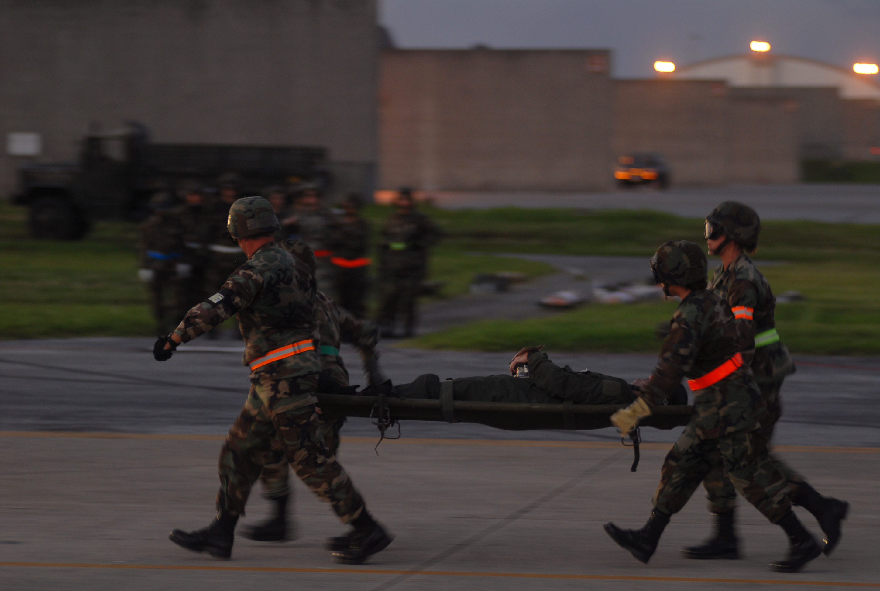 Mass casualty exercise