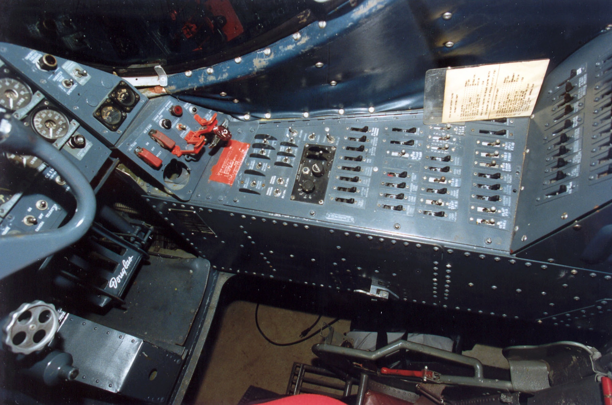 DAYTON, Ohio -- Douglas X-3 cockpit at the National Museum of the United States Air Force. (U.S. Air Force photo)