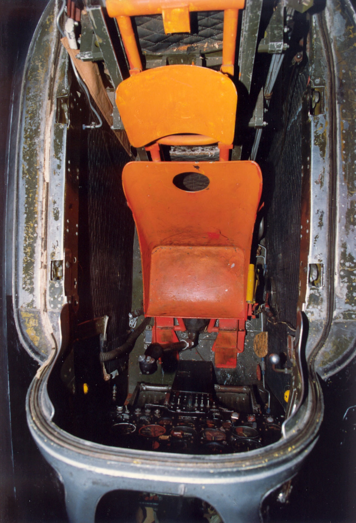 DAYTON, Ohio -- Bell X-1B cockpit at the National Museum of the United States Air Force. (U.S. Air Force photo)