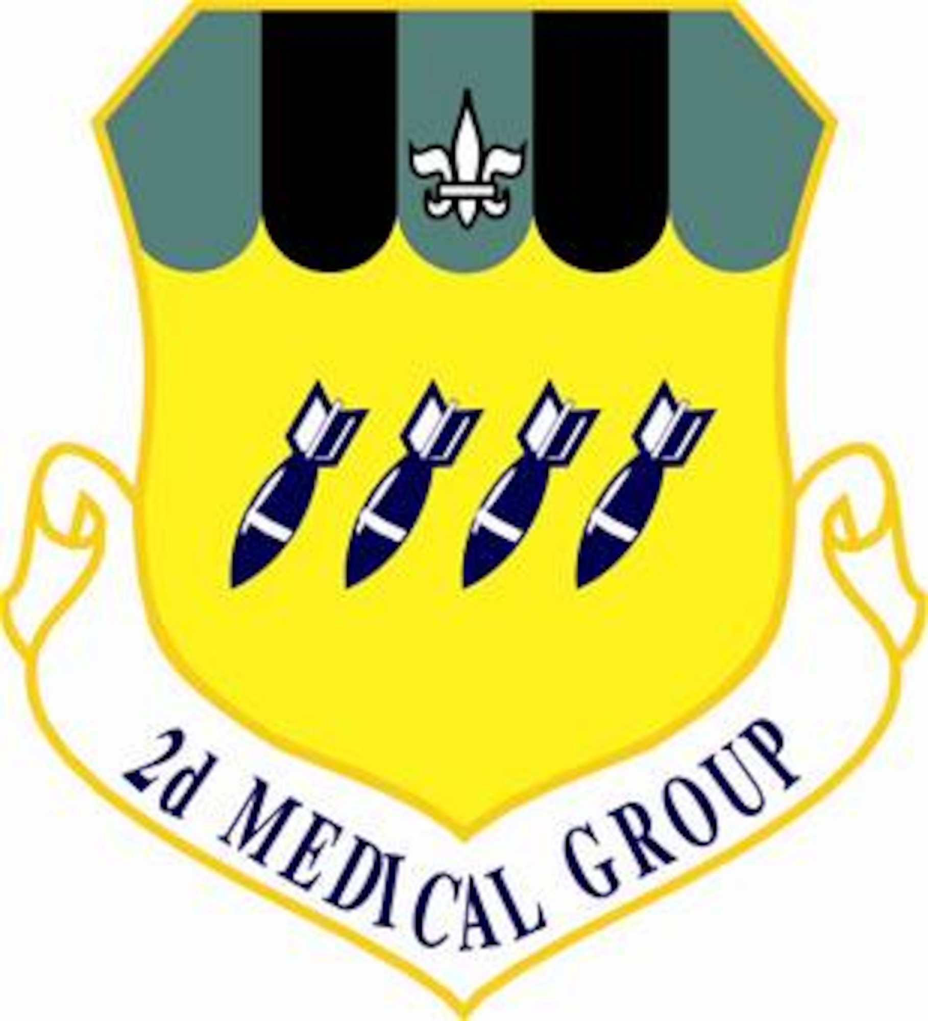 The shield of the 2nd Medical Group, Barksdale AFB, La.