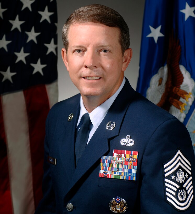 Chief Master Sgt. of the Air Force Rodney McKinley (U.S. Air Force photo)  