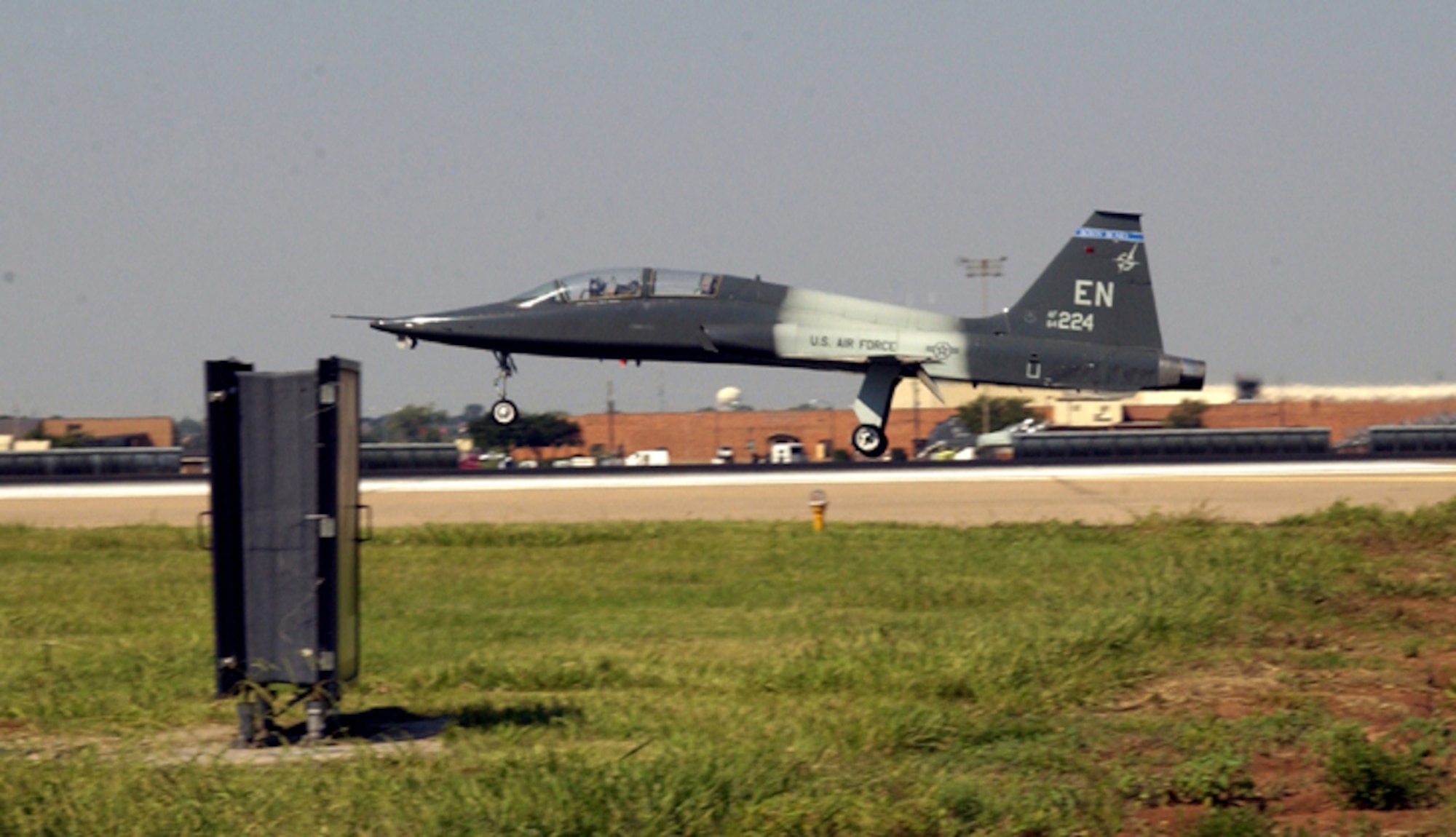 The T-38 Talon is the fighter-like airframe international pilots of the Euro-NATO Joint Jet Pilot Training Program use in the second phase of training.