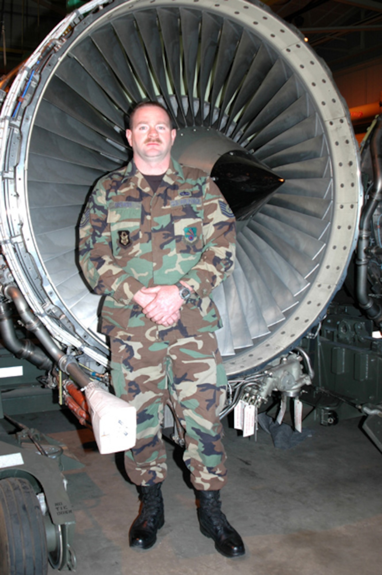 GRISSOM AIR RESERVE BASE, Ind --Tech. Sgt. Mark Brewer was selected as the 434th Air Refueling Wing Airman of the Quarter.  His selection was for the 4th Quarter of the 2006 fiscal year.  He is a member of the 434th Maintenance Squadron. (U.S. Air Force photo/Senior Airman Ben Mota)