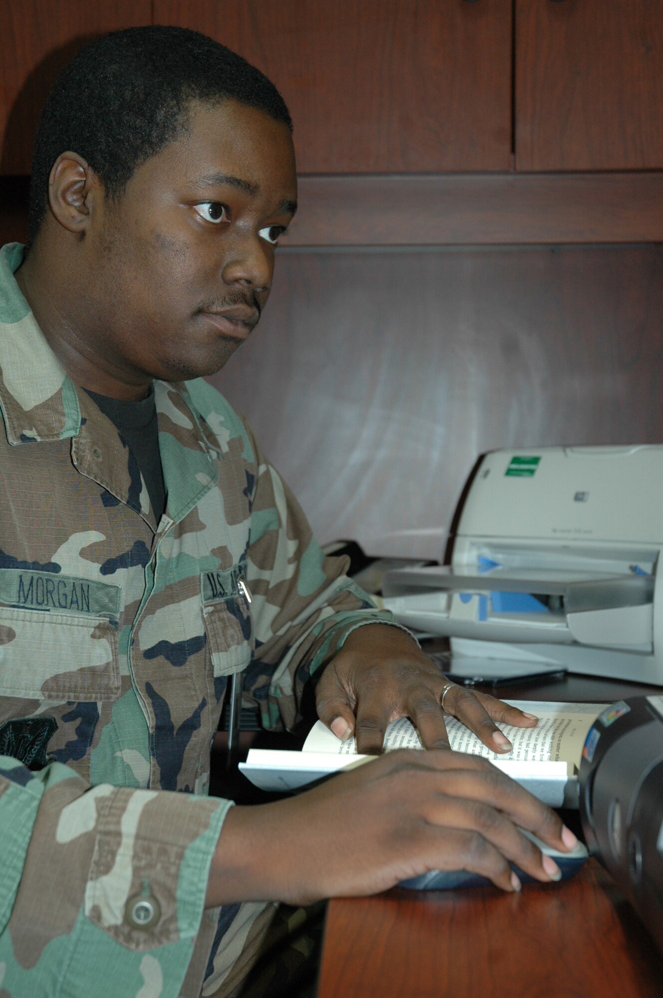 Senior Airman Kenneth K. Morgan Jr., 28th Medical Operations Squadron mental health technician.