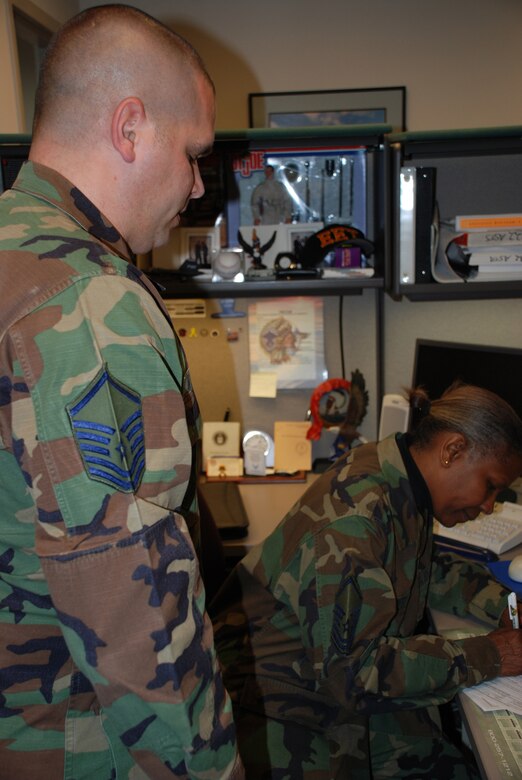 Master Sgt. Chris Morlan recently attended the Human Resources Development Council meeting in Colorado and he was also named Air Force Reserve Command Career Assistance Advisor of the Year for 2005.