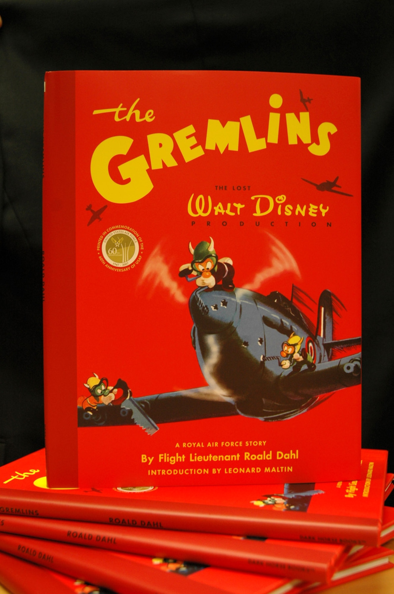 In commemoration of the 60th Anniversary of the U.S. Air Force, the Army Air Force Exchange Service is distributing a limited edition of the 1943 children's book, "The Gremlins: A Royal Air Force Story." (Courtesy photo)