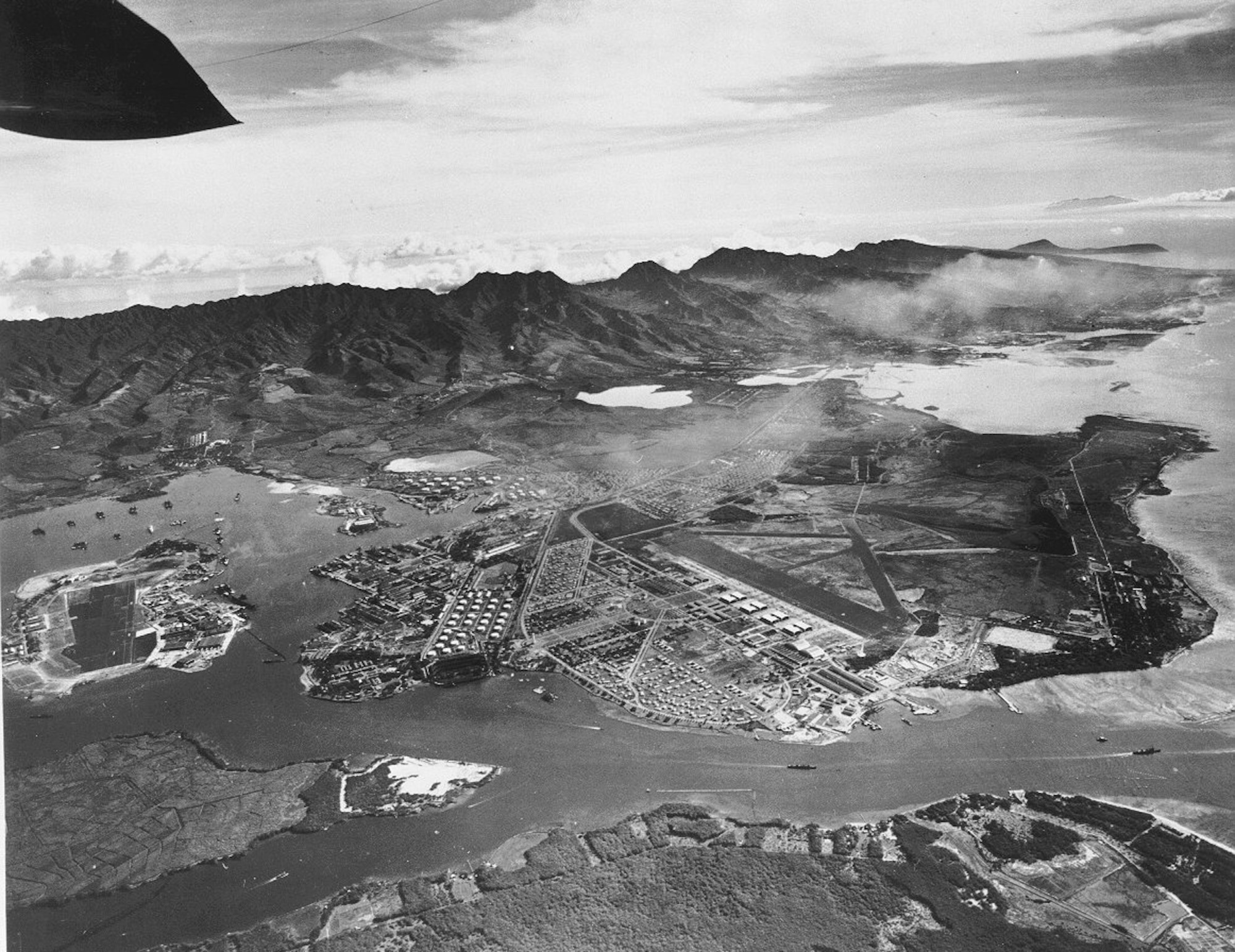 Pearl Harbor, Hawaii, as it looked in October, 1941.