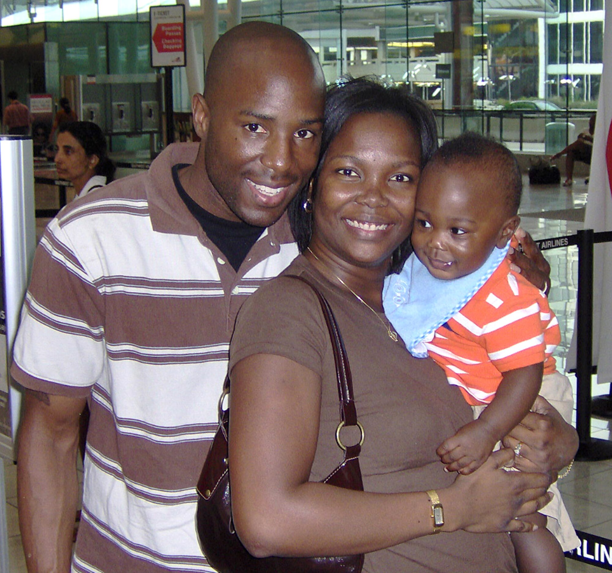 Capt. Kermit Evans was killed in an emergency helicopter landing Dec. 3 near the shore of Lake Qadisiyah in Al Anbar Province, Iraq. Captain Evans was one of 16 people aboard the Marine CH-46 helicopter and one of four servicemembers killed as a result of the landing. He is survived by his wife, Perneatha and 13-month-old son, Kermit Jr.  Captain Evans was the commander of the 27th Civil Engineer Squadron Explosives Ordnance Disposal Flight at Cannon Air Force Base, N.M. (Courtesy photo)