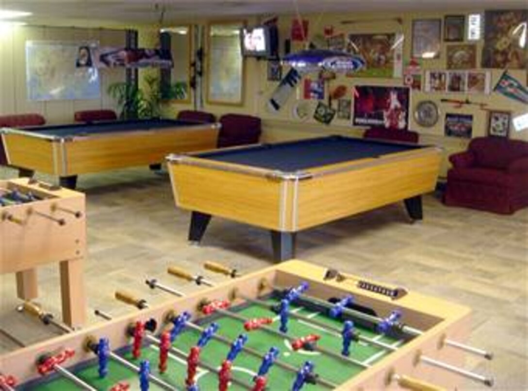 The Black Hills Community Center has moved and is now more focused on Airmen. The center offers a variey of entertainment and an appealing new decor. 