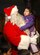Santa holds 3-year-old Alyssa Gimmiel after arriving Dec. 11 on his 40th annual trip to Arctic Village (north of Fort Yukon, Alaska). Because of an aircraft change at Elmendorf, this will be the last trip Santa makes with the 517th Airlift Squadron. The Alaska Air National Guard will add Arctic Village to its list of destinations during Operation Santa. (U.S. Air Force photo/Staff Sgt. Rhiannon Willard)
