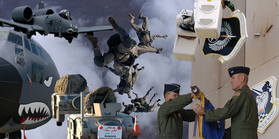 MOODY AIR FORCE BASE, Ga. - In a year that saw constant transition, Moody AFB not only changed from Air Force Special Operations Command to Air Combat Command, but also changed the name and size of the wing. These events set the stage for another year of changes as the A-10s begin the bed down process. USAF Photo Illustration by Senior Airman S.I. Fielder