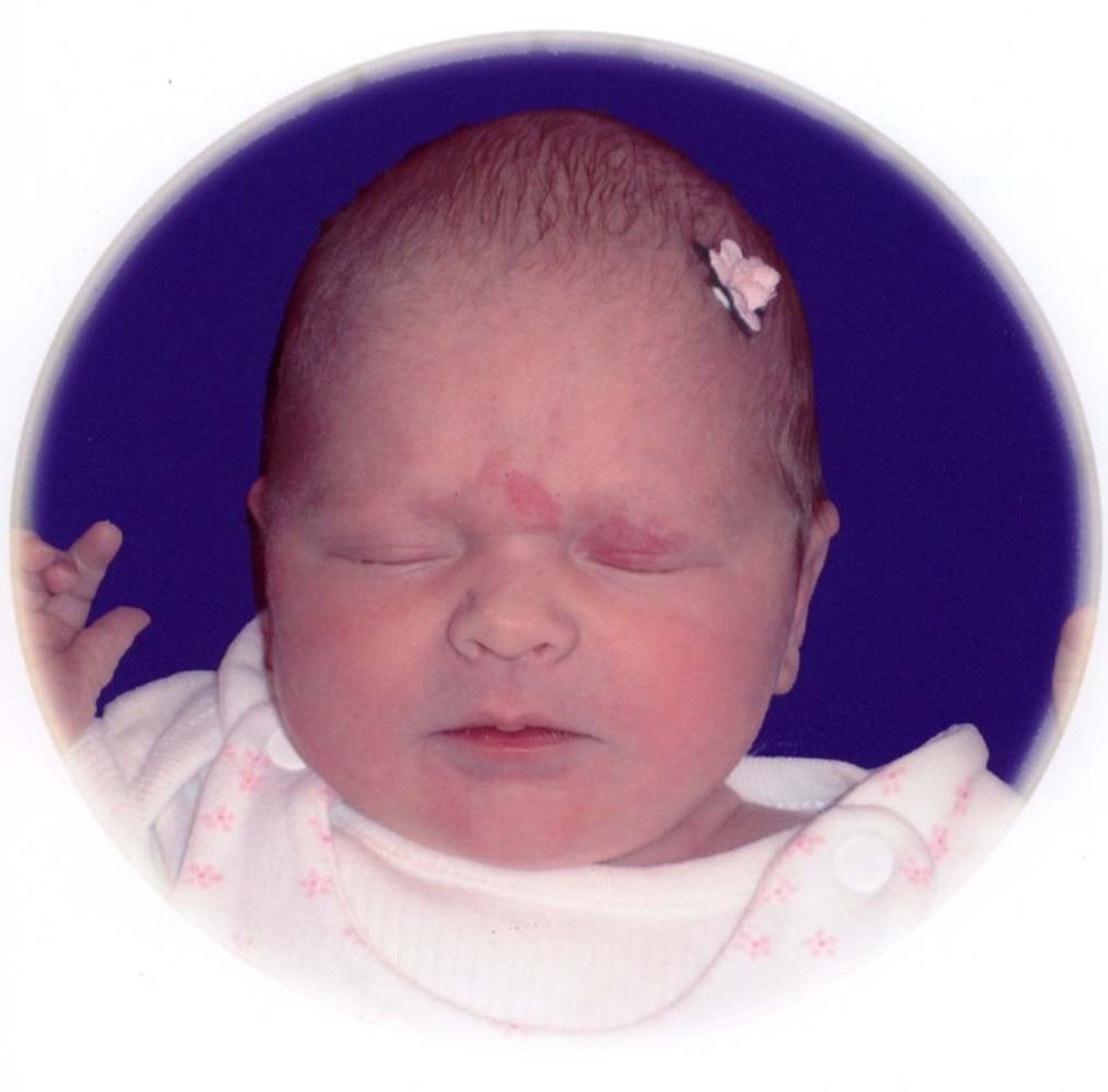 Mariah Jo-Lee Ballerstein was born Dec. 7 in base housing by two emergency medical technicians for the 49th Medical Group. Mariah is the new baby girl to Tech. Sgt. Scott Ballerstein, 49th Materiel Maintenance Group, his wife Jessica and their son Caleb. (U.S. Air Force photo courtesy of Tech. Sgt. Scott Ballerstein)