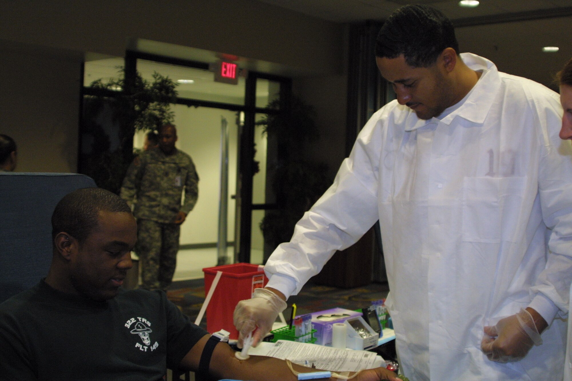 Pope's Blood Drive brought in 69 pints of blood.