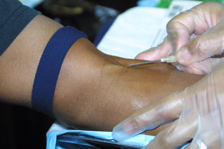 Pope's Blood Drive brought in 69 pints of blood.