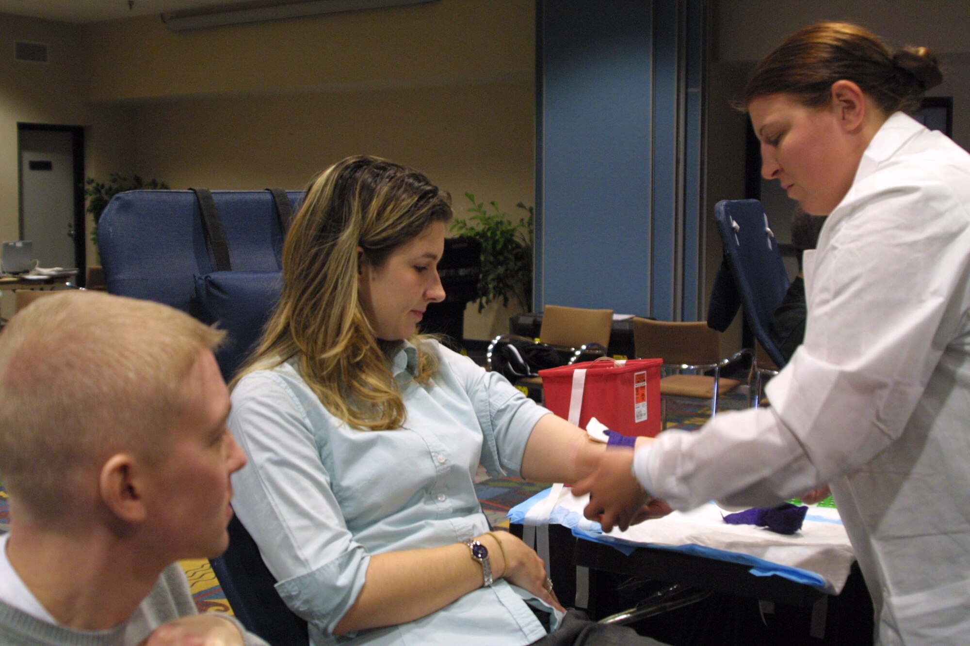 Pope's Blood Drive brought in 69 pints of blood.