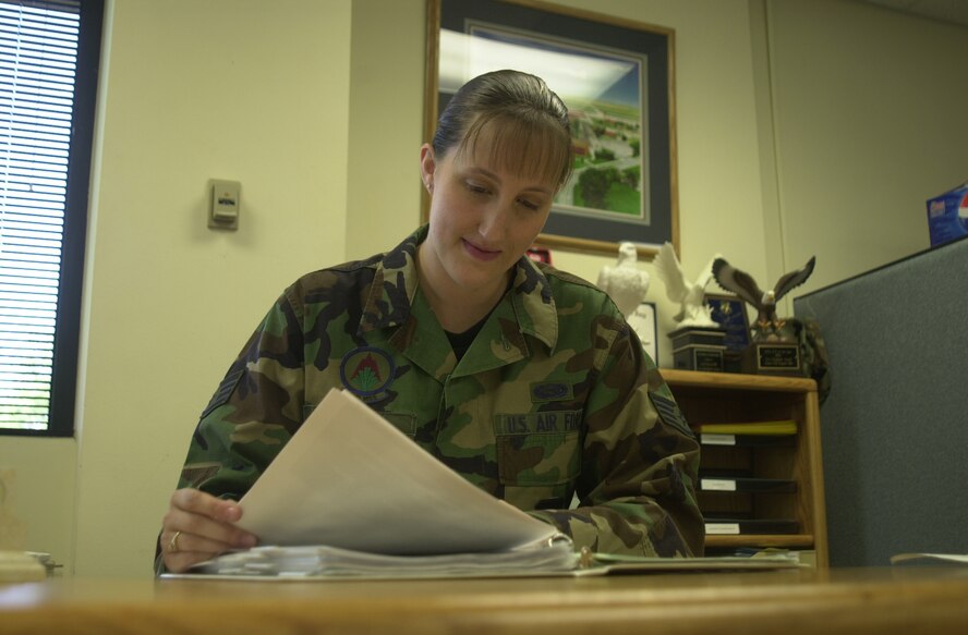 Staff Sgt. Elizabeth Sewell, 71st Mission Support Squadron personnelist, was recently named one of the Air Force’s 12 Outstanding Airmen of the Year.(Photo by Staff Sgt. Amanda Savannah)