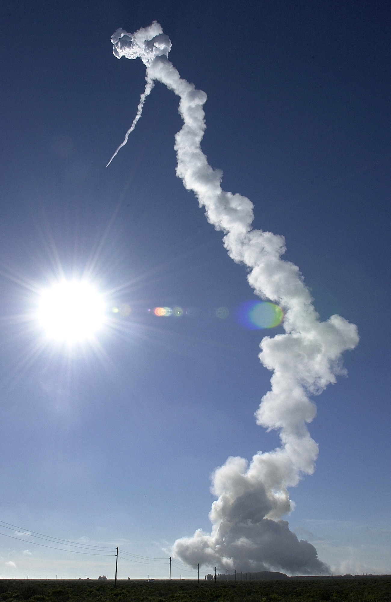 A Delta II rocket carrying a National Reconnaissance Office satellite successfully launches Dec. 14 from Space Launch Complex-2 at Vandenberg Air Force Base, Calif. (U.S. Air Force photo/Rodney Jones)