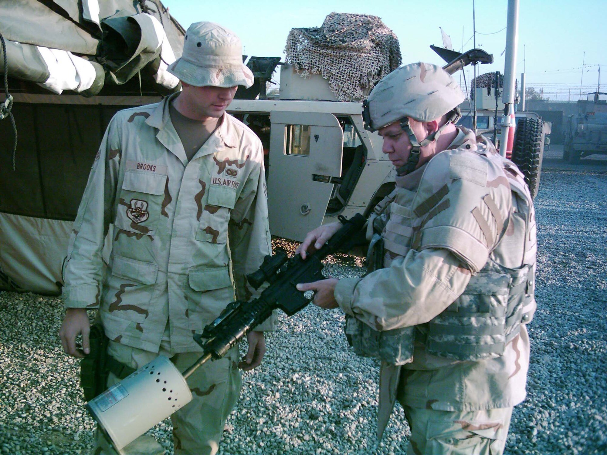 Tech Sgt. Esteban Ochoa III is recognized for his outstanding performance while serving with Forrward Operating Base Marex, Iraq. 