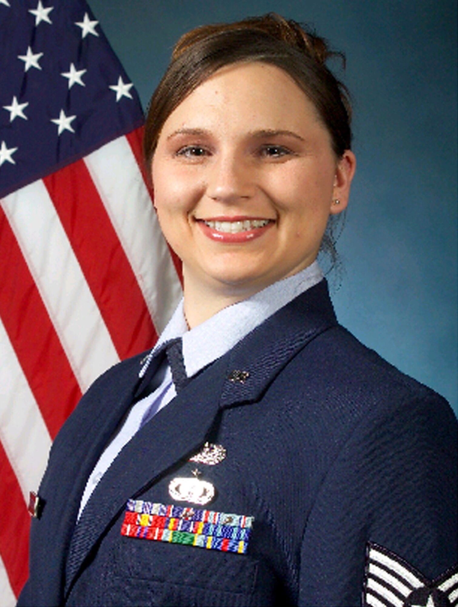 This week's Star Performer, Staff Sgt. Elizabeth Fontenot, hails from Eurika, Calif., and works in the 460th Military Equal Opportunity Office.