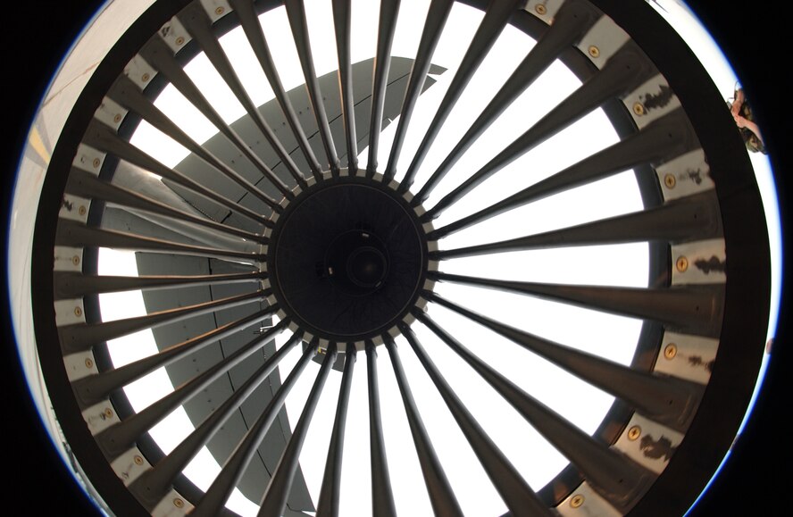 EIELSON AIR FORCE BASE, Alaska -- A Drogue refueling basket hangs off the boom of a KC-135R Stratotanker belonging to the 168th Air Refueling Squadron, 168th Air Refueling Wing, Alaska Air National Guard, stationed at Eielson Air Force Base, Alaska, prior to taking off for a refueling mission in support of exercise Cooperative Cope Thunder 2004-01 on 21 July 2004. The KC-135 Stratotanker's principal mission is air refueling. This unique asset greatly enhances the USAF's capability to accomplish its primary missions of Global Reach and Global Power. It also provides aerial refueling support to Air Force, Navy and Marine Corps aircraft as well as those of allied nations. Cope Thunder is a multi-service, multi-platform coordinated, combat operations exercise and corresponds to the designed operational capability of participating units.
(U.S. Air Force Photo by Senior Airman Joshua Strang)