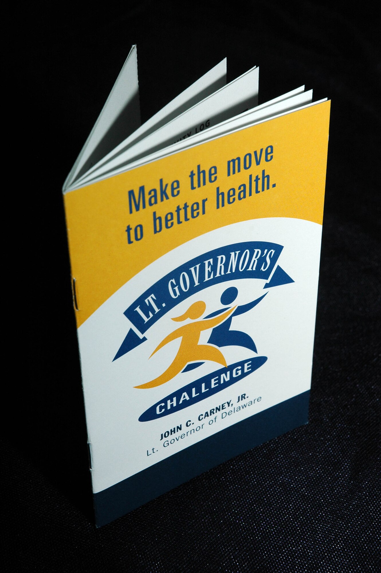 The Lieutenant Governor's Challenge is a 12-week fitness program that has individuals choose what activities to perform. Points are earned for every 30 minutes of movement. Participants keep track of their activities, and based on how many points are earned over the 3 months, they may be eligible for a gold, silver or bronze medal.
