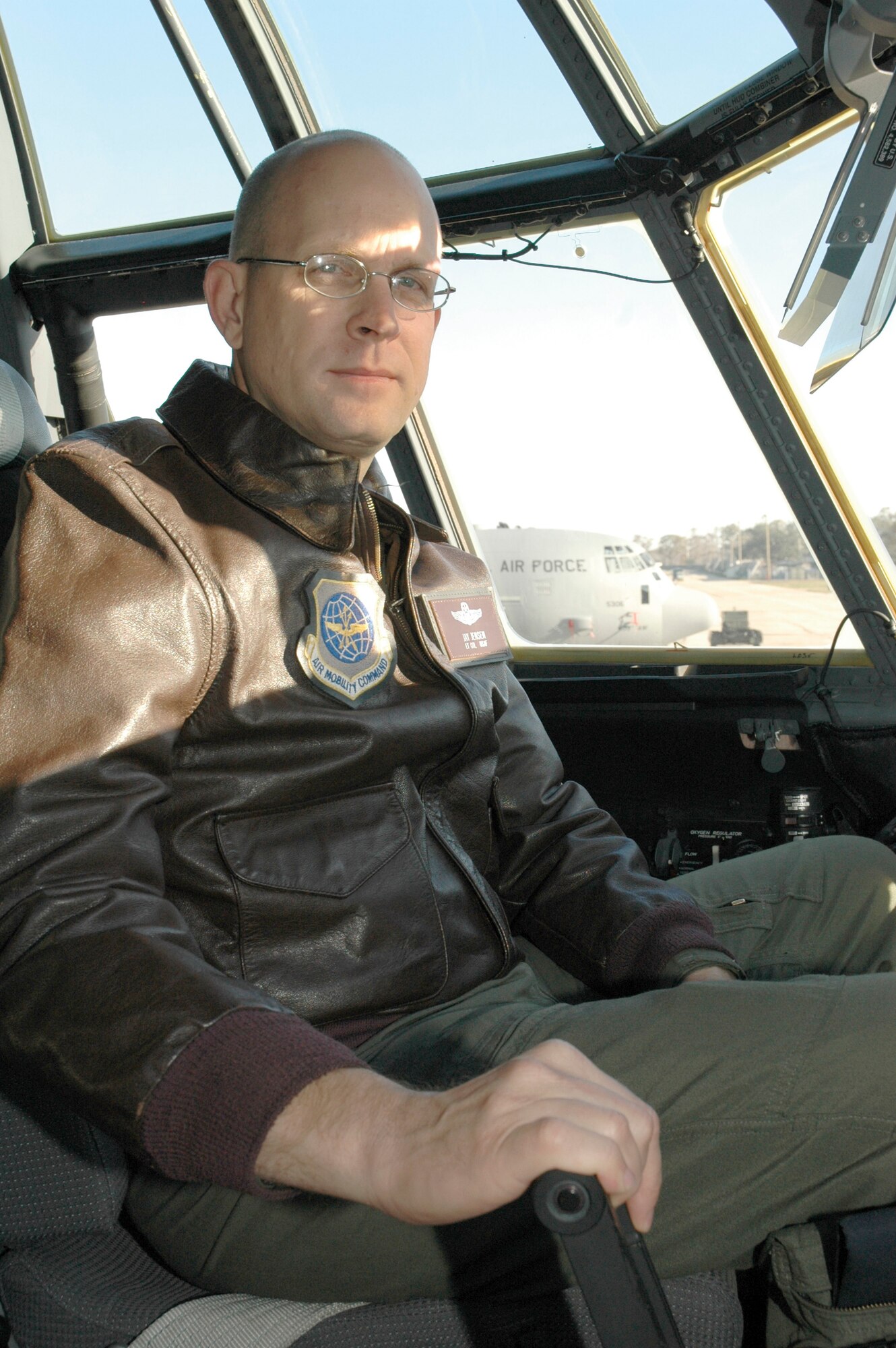 Lt. Col. Jay Jensen is the new commander of the 403rd Operations Group, 403rd Wing Keesler Air Force Base, Miss. The 403rd Operations Group is made up of the 403rd Operations Support Flight, the 53rd Weather Reconnaissance Squadron, also known as the Hurricane Hunters and the 815th Airlift Squadron, known as the Flying Jennies.