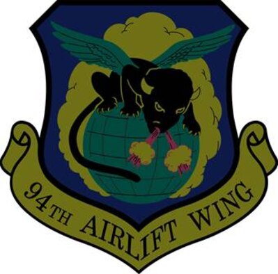 94th Airlift Wing subdued shield