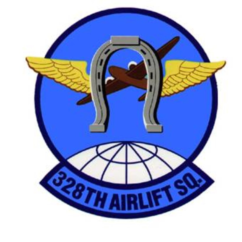 328th Airlift Squadron unit shield